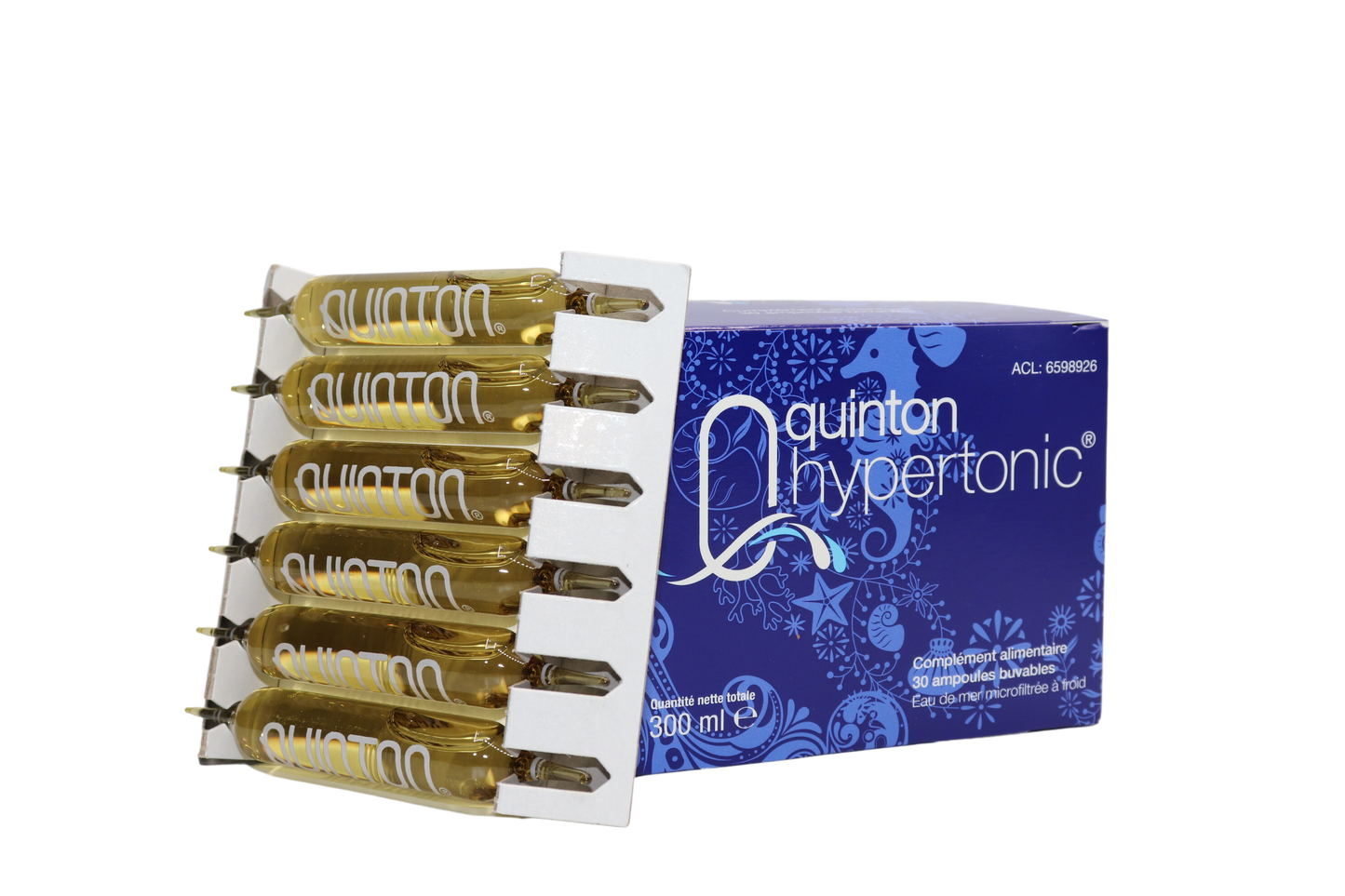 QUINTON HYPERTONIC - 30 AMPOULES