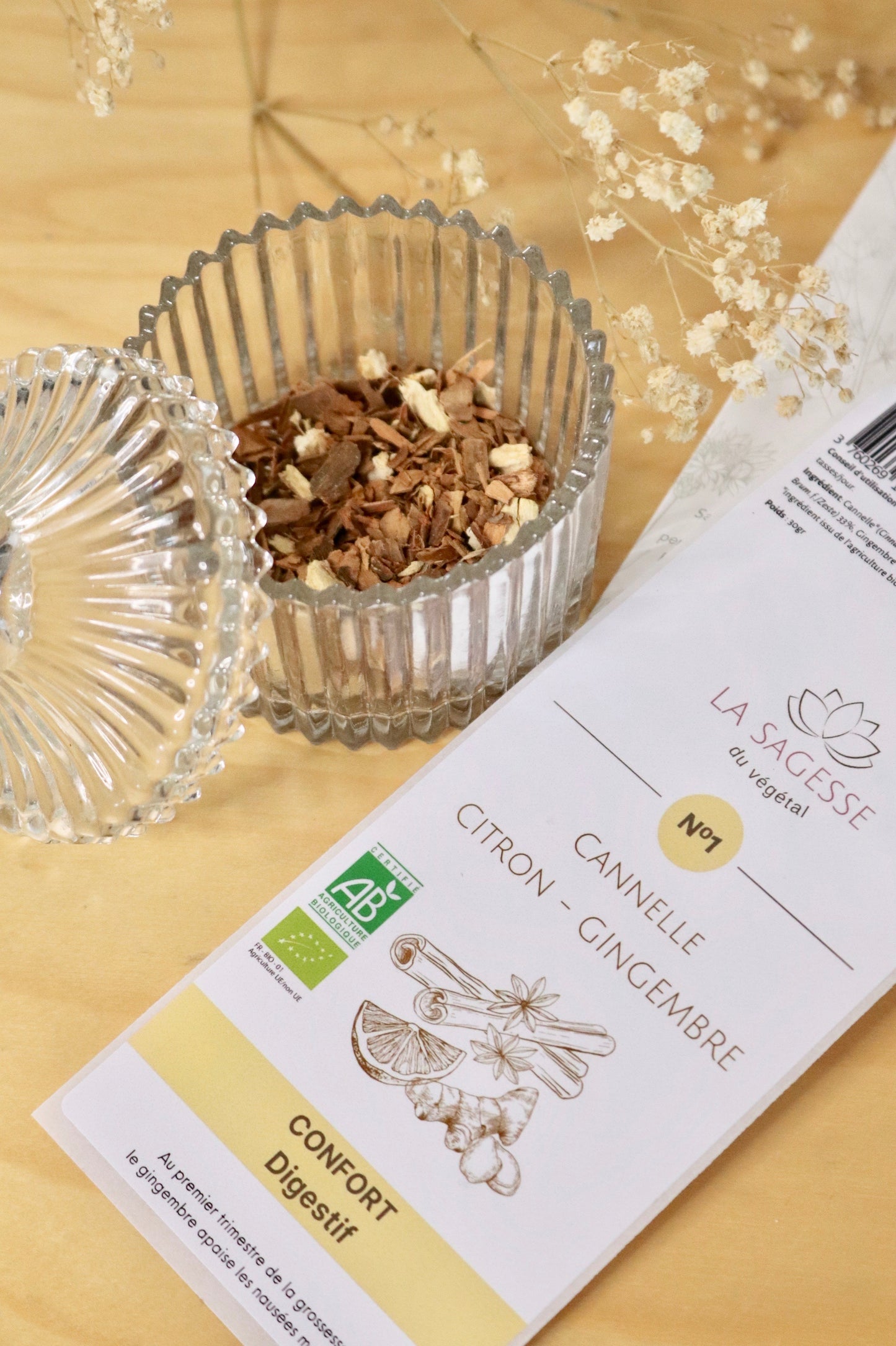 TISANE CONFORT DIGESTIF N°1 - La Sagesse du Végétal