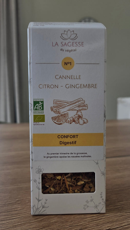 TISANE CONFORT DIGESTIF N°1 - La Sagesse du Végétal
