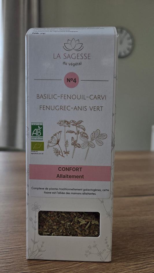 TISANE CONFORT ALLAITEMENT N°4 - La Sagesse du Végétal