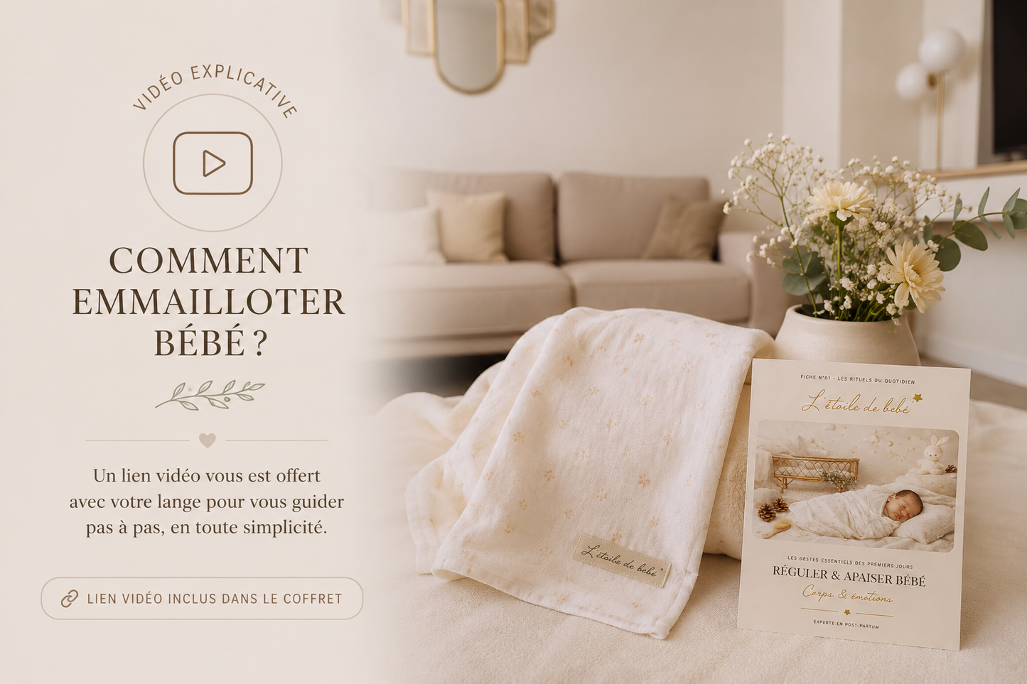 COFFRET LANGE - L'ETOILE DE BEBE