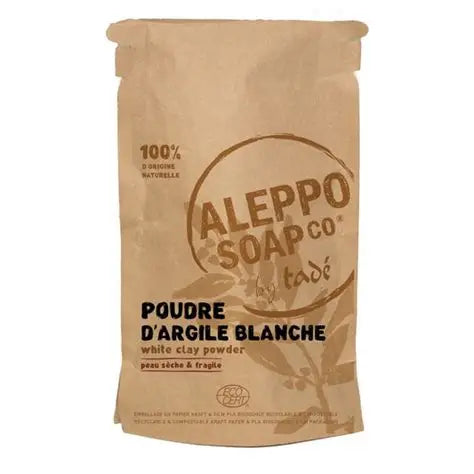 Poudre d'argile blanche