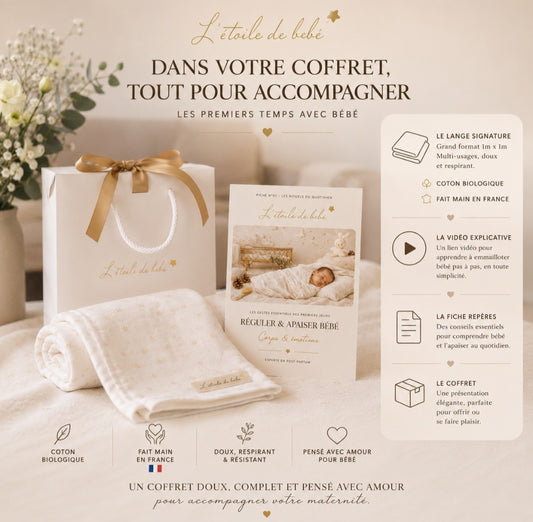 COFFRET LANGE - L'ETOILE DE BEBE