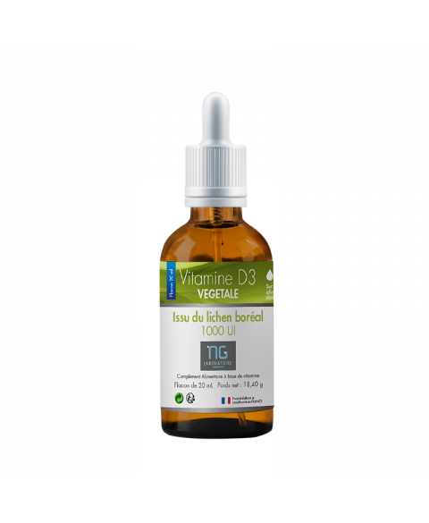 VITAMINE D3 VEGETAL - Laboratoire NG